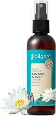 Pilgrim Korean Beauty White Lotus Refreshing Mist & | for glowing skin | Alcohol-Free Mist & for open pores Tightening | Korean skin care products | Women & Men | 100 ml