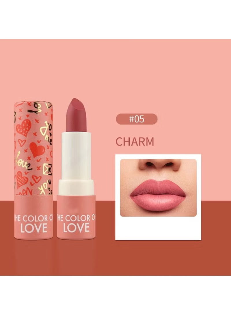 Huitich Matte Lipstick – The Color of Love (Model 05 Charm)