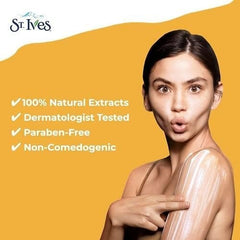 St. Ives Renewing Collagen Elastin Body Lotion with Soybean Oil for Smooth & Hydrated Skin| Moisturizing Lotion for Deeply Nourished Skin| Paraben-Free & Non-Greasy| Dermatologically Tested| 621ml