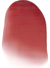 Mauve lip stain swatch with glossy finish, smooth gel-like texture