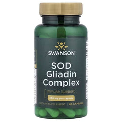 Swanson Vitamins SOD Gliadin Complex, 300 mg, 60 Capsules