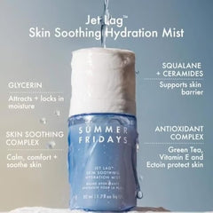 Summer Fridays Jet Lag™ Essentials – Mini Hydrating Skincare Set with Jet Lag™ Mask, Eye Patches, Deep Hydration Serum & Hydration Mist – Travel Size Gift Set (4 Pieces)
