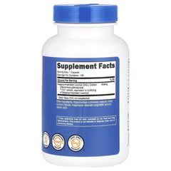 Nutricost DGL (عرق السوس منزوع الجليسيريزين) 5,000 ملجم، 120 كبسولة – مكمل لدعم الجهاز الهضمي والمعدة