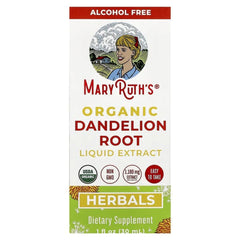 MaryRuth's Organic Dandelion Root Liquid Extract, 1 fl oz (30 mL)