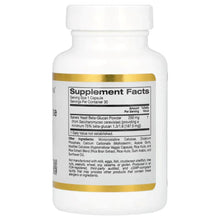 California Gold Nutrition Immune Defense supplement facts label on bottle