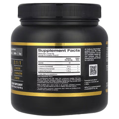 California Gold Nutrition Sport BCAA Powder AjiPure® 1 lb (454 g) – L-Leucine, L-Isoleucine & L-Valine | Muscle Recovery, Endurance & Lean Muscle Support
