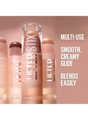 Maybelline New York Lifter Stix Multi-Use Face Stick – Contour, Bronzer, Concealer & Foundation in One