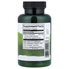 Swanson Vitamins DGL 700mg – 90 Capsules | Herbal Digestive Support Supplement