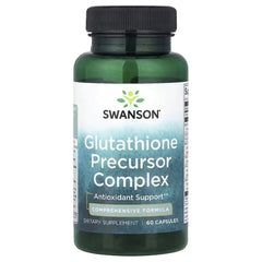 Swanson Vitamins Glutathione Precursor Complex – Antioxidant Support Supplement, 60 Capsules