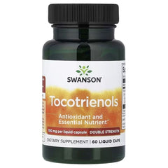 Swanson Vitamins Tocotrienols, 100 mg, 60 Liquid Caps