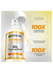 Garnier Fast Bright 30x Vitamin C Booster Serum – 30ml Brightening Face Serum