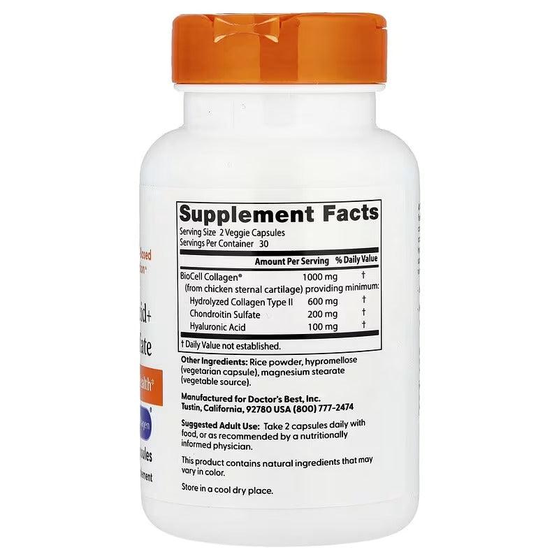 Supplement bottle back label showing Supplement Facts; orange cap