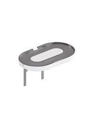 Gray Socket Storage Rack with Wide Bracket 20×12.2cm