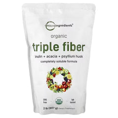 Micro Ingredients, Organic Triple Fibre, 2 lb (907 g)