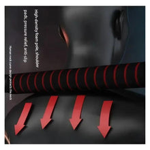 Adjustable barbell grip with red spiral texture arrows for traction