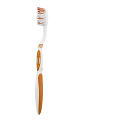 SIGNAL Triple Protection Toothbrush, Cleans Teeth & Massages Gums, Medium, Gentle Plaque Removal, 1 PC (Assorted)