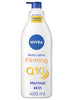 NIVEA Q10 Plus Vitamin C Firming Body Lotion for Normal Skin 400ml – Hydrating & Skin Tightening Care - Mumzar