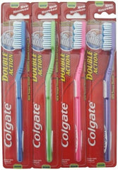 Colgate Pack of 12.Toothbrush, Double Action, medium, 18 cm.