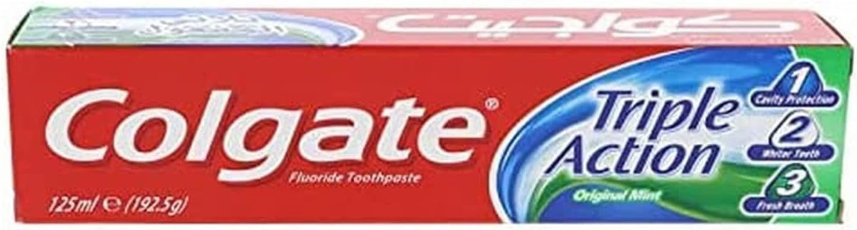 Colgate Toothpaste Triple Action Original Mint 125ml