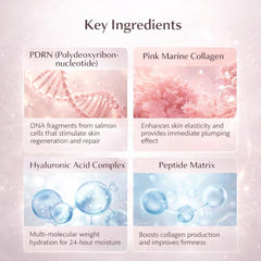 PDRN Pink Collagen Volume Multi Balm Stick - Wrinkle & Hydrating Stick for Face, Lips, Eyes, Neck, Makeup Base, Deeply Nourishes for Smooth, Healthy-Looking Skin, Korea Skincare
