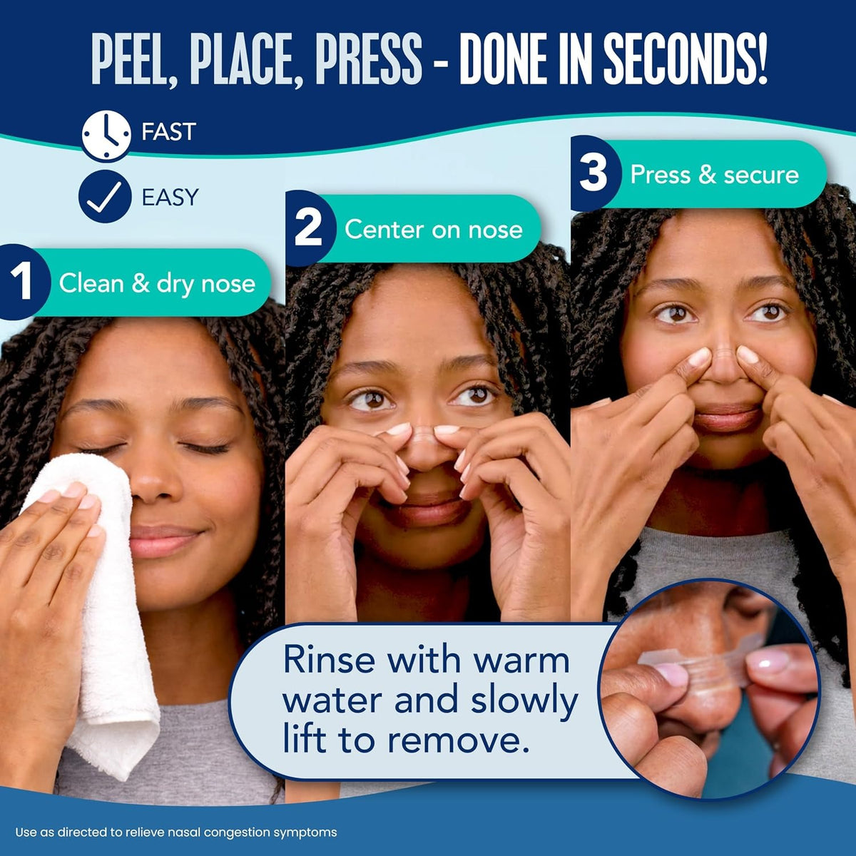 Breathe Right Extra Clear for Sensitive Skin, 26 Count