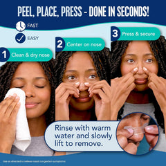 Breathe Right Extra Clear for Sensitive Skin, 26 Count