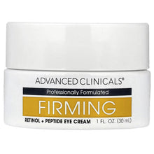 Advanced Clinicals, Firming Retinol + Peptide Eye Cream, 30 ml