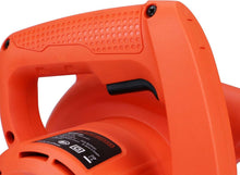 BLACK+DECKER orange blower/vacuum housing with handle and vented cover