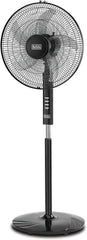 Black & Decker 60W Stand Fan 16 Inch Diameter, 90° Wide Swing 3 Speeds Plus Modes And 5AS Blade, For The Perfect Temperature FS1620-B5 2 Years Warranty