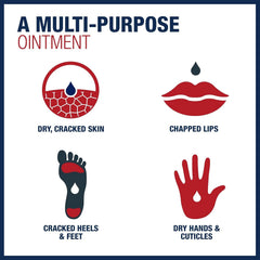 Aquaphor Healing Ointment Dry Skin Moisturizer for Hands, Heels Elbows, Lips