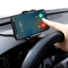 360° Rotatable Car Phone Holder – Universal Dashboard Mount for Secure Grip