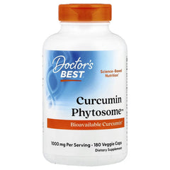 Doctor's Best, Curcumin Phytosome™, 60 Veggie Caps (500 mg per Capsule)