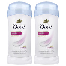 Dove, Antiperspirant Deodorant, Powder, 2 Pack, 74 g (2.6 oz) Each