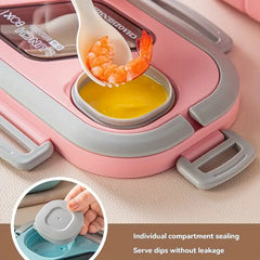 3pcs Set Portable Lunch Box Bag Set Ð Thermal Bag, Lunch Box, Oatmeal Breakfast Cup