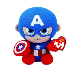 3 in 1 Cartoon Character Plush Toy Set – Captain America, Peppa Pig, and Iron Man