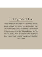 Beauty of Joseon Red Bean Pore Mask ingredient list panel