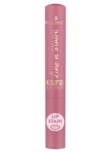 Pink lip stain tattoo lip liner pencil with tapered tip, Essence Gold Line branding