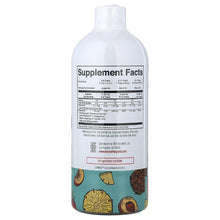 MaryRuth's Liquid Magnesium Blend bottle back, Supplement Facts label