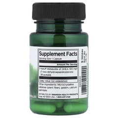 Swanson Vitamins 7-Keto® DHEA, 100 mg, 30 Capsules