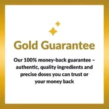 Gold Guarantee graphic with money-back guarantee text