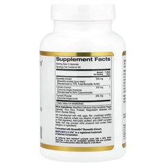 California Gold Nutrition مستخلص البوسويليا ومركب الكركمين الكركمي – 120 كبسولة نباتية | دعم المفاصل، المناعة ومضاد للالتهابات