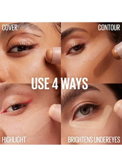 Maybelline New York Lifter Stix Multi-Use Face Stick – Contour, Bronzer, Concealer & Foundation in One