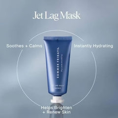 Summer Fridays Jet Lag™ Essentials – Mini Hydrating Skincare Set with Jet Lag™ Mask, Eye Patches, Deep Hydration Serum & Hydration Mist – Travel Size Gift Set (4 Pieces)
