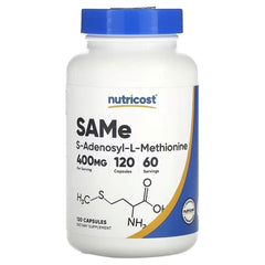 Nutricost SAMe 200mg Capsules – 120 Capsules | S-Adenosyl-L-Methionine Supplement for Daily Wellness Support