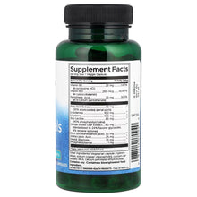 Swanson Brain Essentials bottle back panel with Supplement Facts and barcode