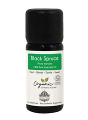 Aroma Tierra Organic Black Spruce Essential Oil 10ml – Pure Therapeutic Grade