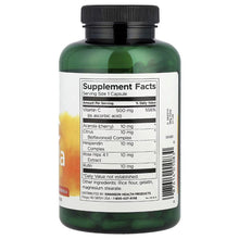 Swanson Ultra C Formula supplement bottle, Supplement Facts label with ingredients table