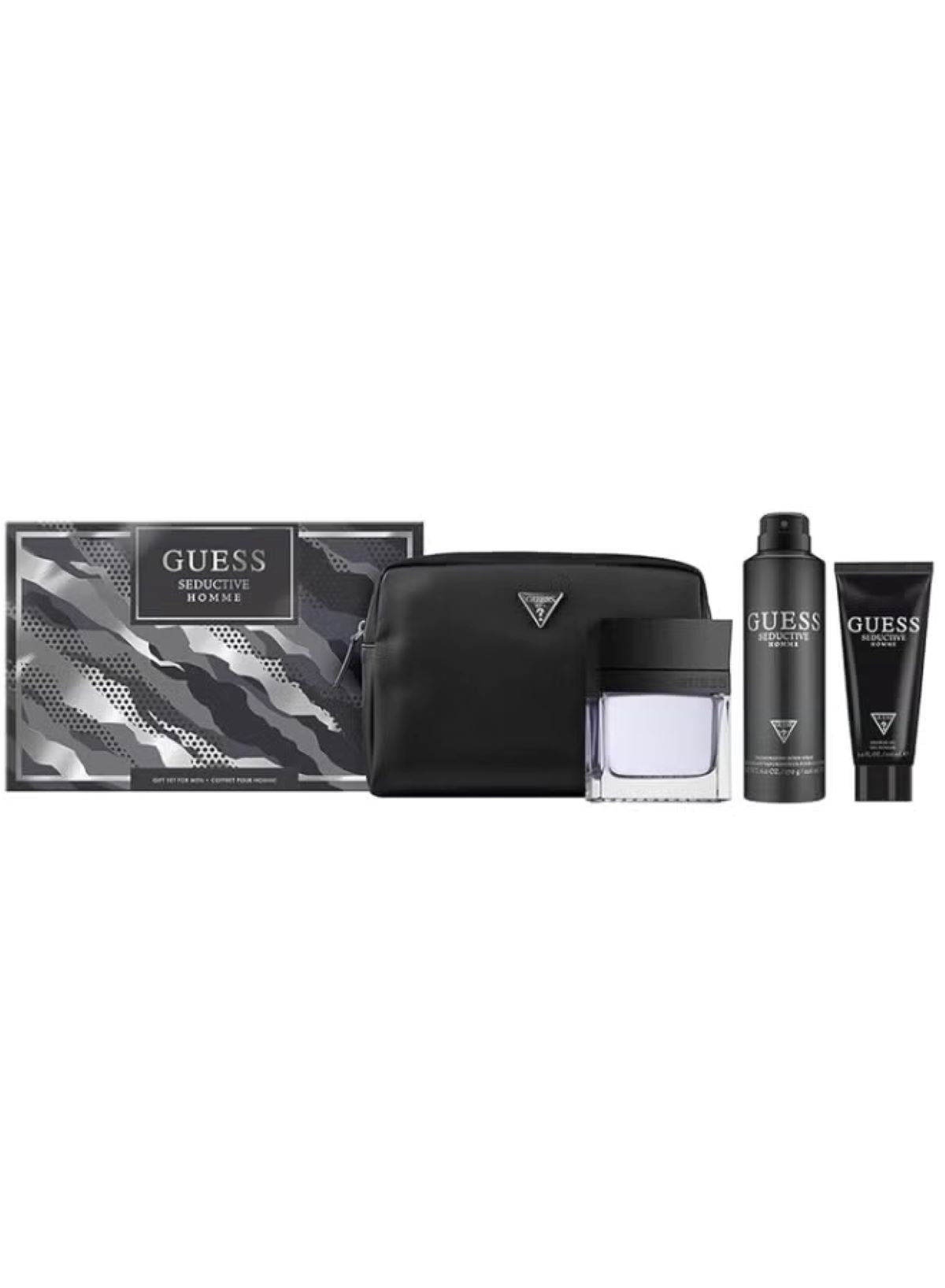 Guess Seductive Homme Men’s Coffret Gift Set – Eau de Toilette Fragrance Collection – 100ml