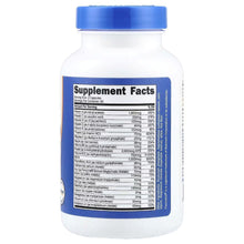 Nutricost methylated multivitamin bottle with supplement facts panel on back
