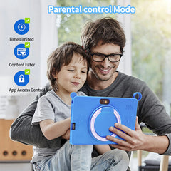 Mumzar kids tablet 7 inch android with parental control mode and a protective case for safe use